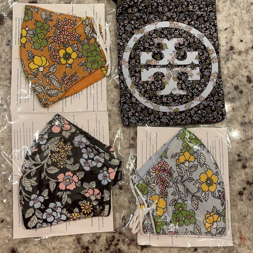 Tory Burch face mask